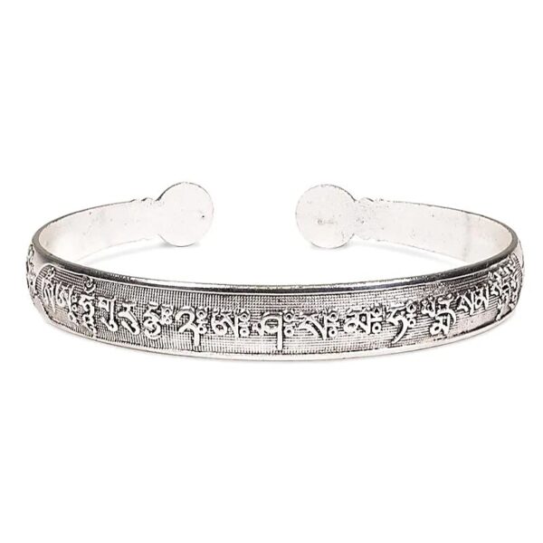Om mani padme hum mantra, bangle armband