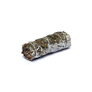 Ceder och vit salvia smudge