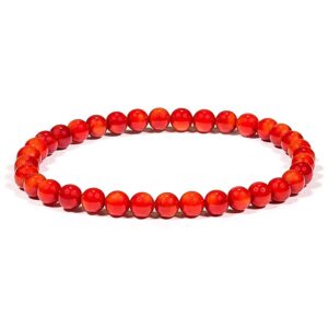Armband bambukorall, 6 mm pärlor