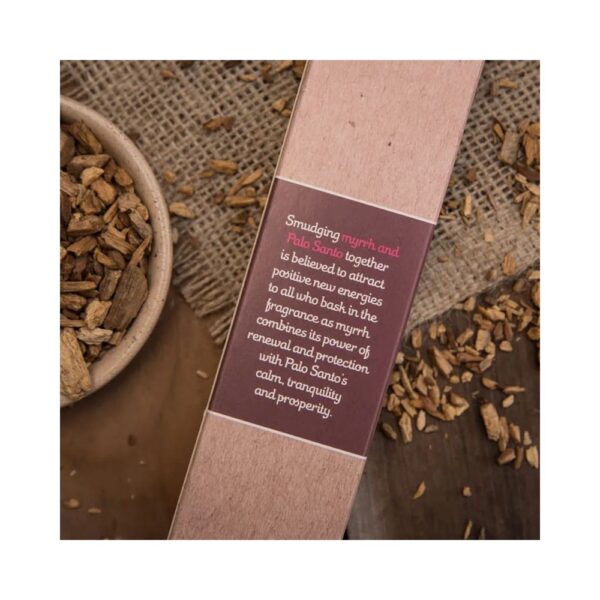 Palo santo med myrra rökelsepinnar - Sagrada Madre - Bild 3