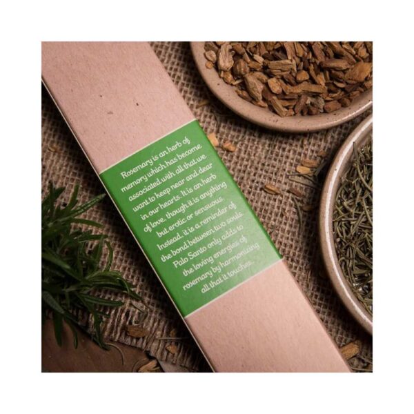 Palo santo med rosmarin rökelsepinnar - Sagrada Madre - Bild 3