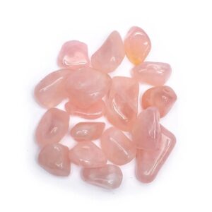 Rosenkvarts, Trumlad Sten, 2-3 cm - Kvalitet AA
