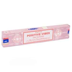 Positiva Vibrationer rökelsepinnar, Satya, 15 gram