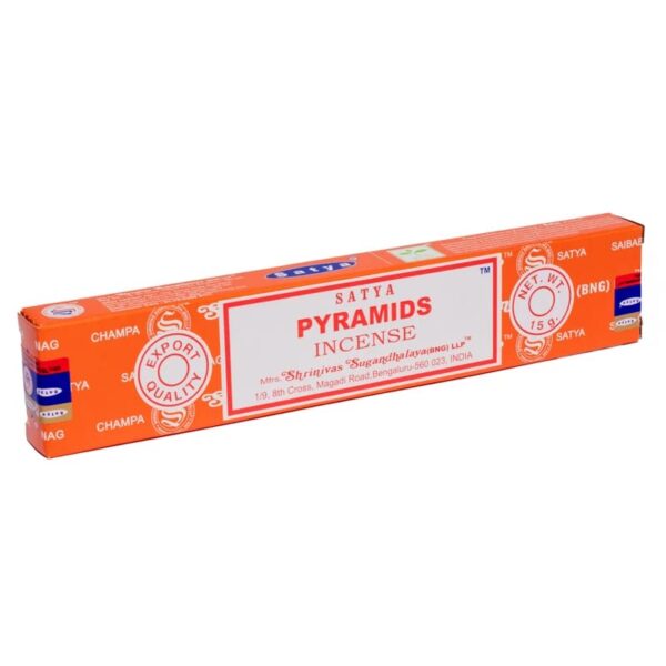 Pyramider rökelsepinnar, Satya, 15 gram