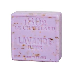Tvål Lavendelblommor Exfolierande Natural Marseille, 100 g