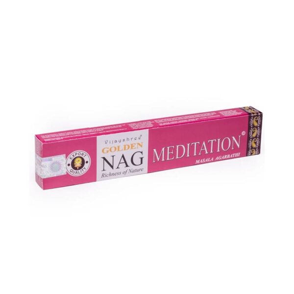 Golden nag meditation rökelsepinnar - Vijayshree