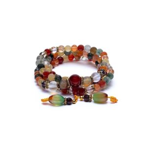Mala agat mix elastiskt, 0,5 cm