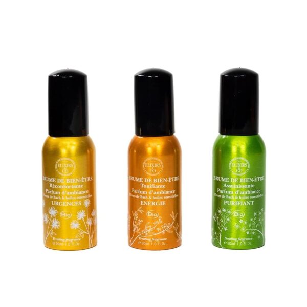 Bach rumsspray presentförpackning Välbefinnande ekologisk, 3x30 ml - Bild 4