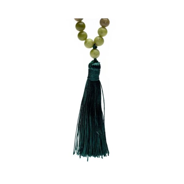 Mala Xinyi jade med tofs, 0,8 cm - Bild 2