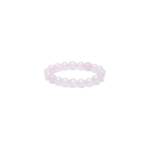 Ring rosenkvarts elastisk, 3mm