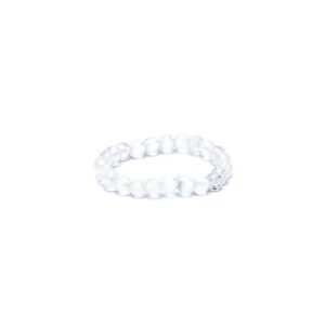Ring bergkristall elastisk, 3mm