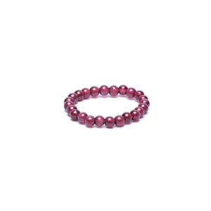Ring granat elastisk, 3mm