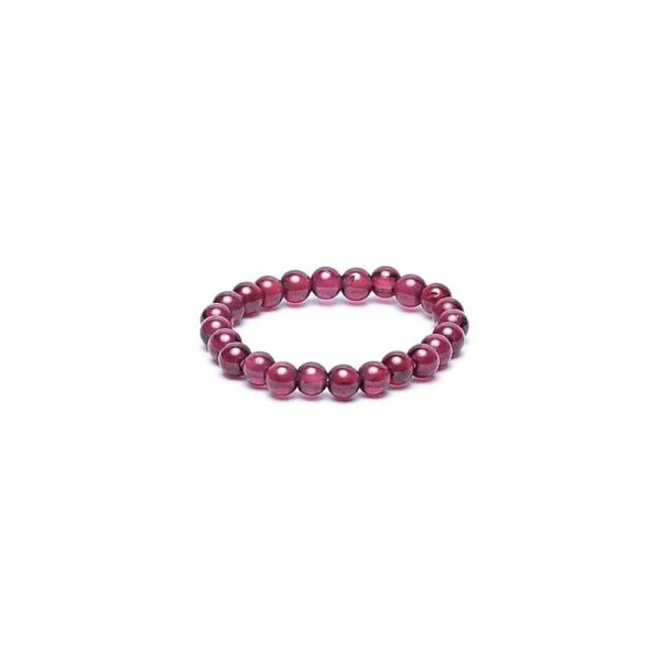 Ring granat elastisk, 3mm