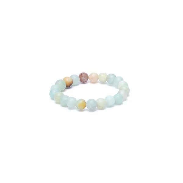 Ring amazonit elastisk, 3mm