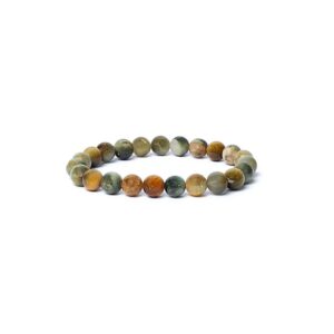 Armband kattöga AA-kvalitet, elastiskt, 8 mm