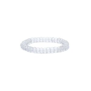 Armband bergskristall fasett AA-kvalitet, elastiskt, 8 mm