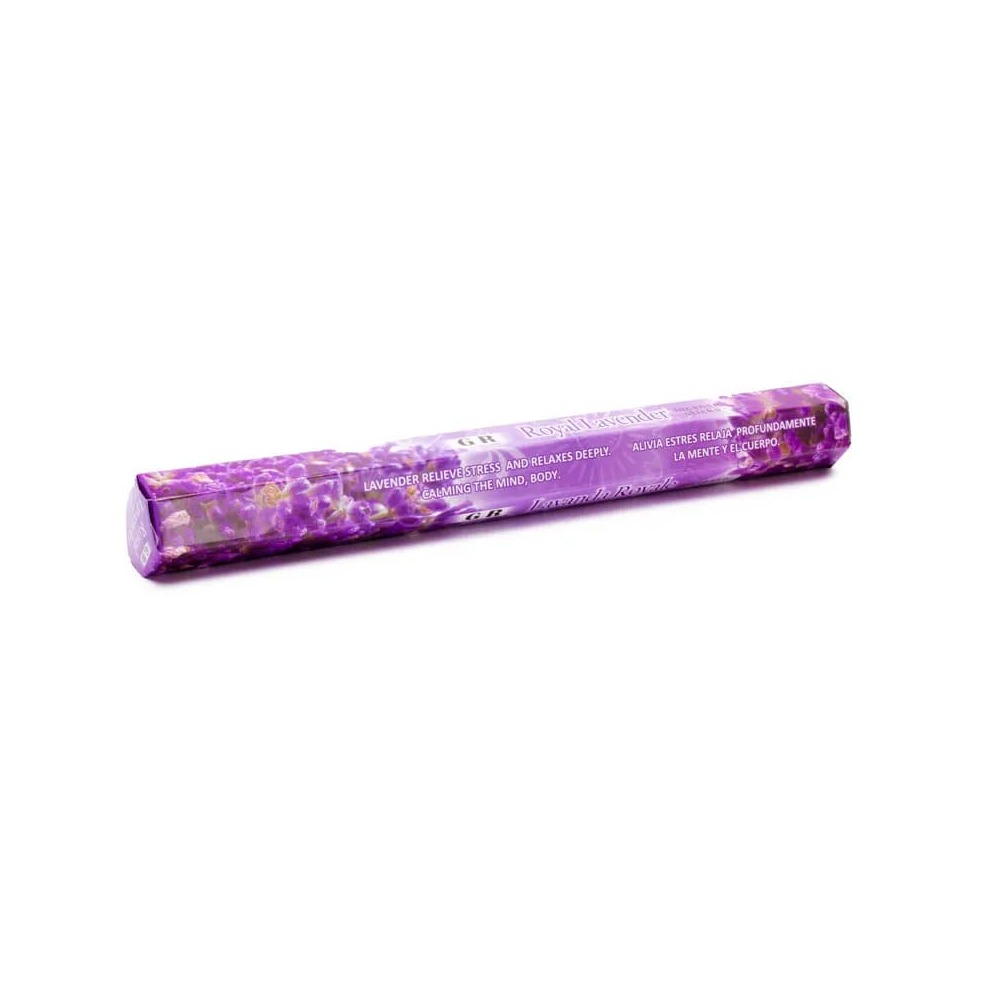 Rökelse Lavendel hexagonpaket, 20 g