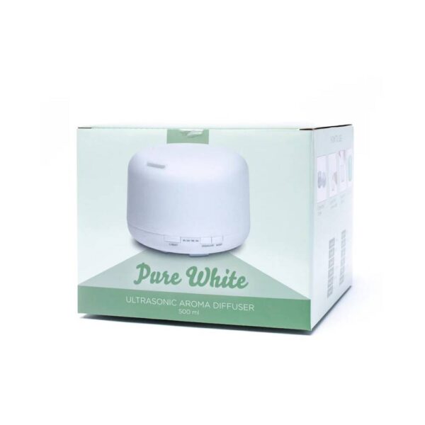 Ultrasonic diffusor för doftolja: Pure White, 500 ml - Bild 3