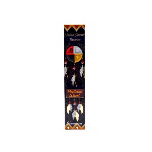 Rökelsepinnar medicinhjul - mysk, Native spirits, 15 g