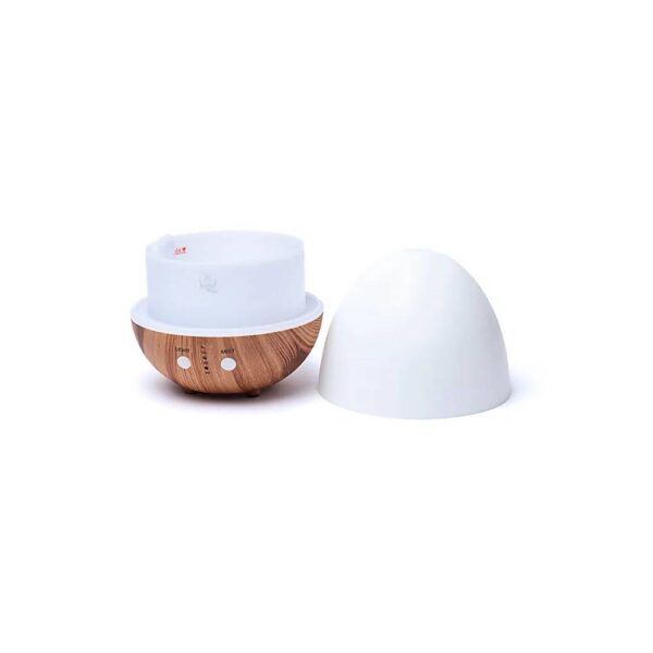Diffusor för doftolja: Oval vit naturell USB, 200 ml - Bild 2