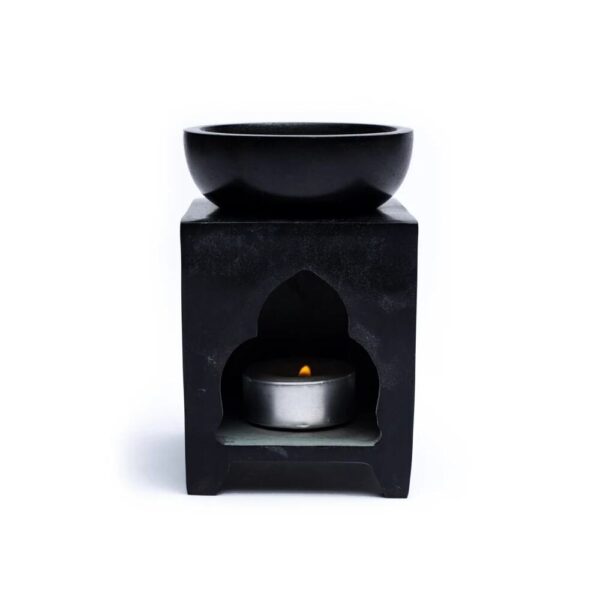 Aromalampa täljsten Buddha, 11 cm - Bild 5