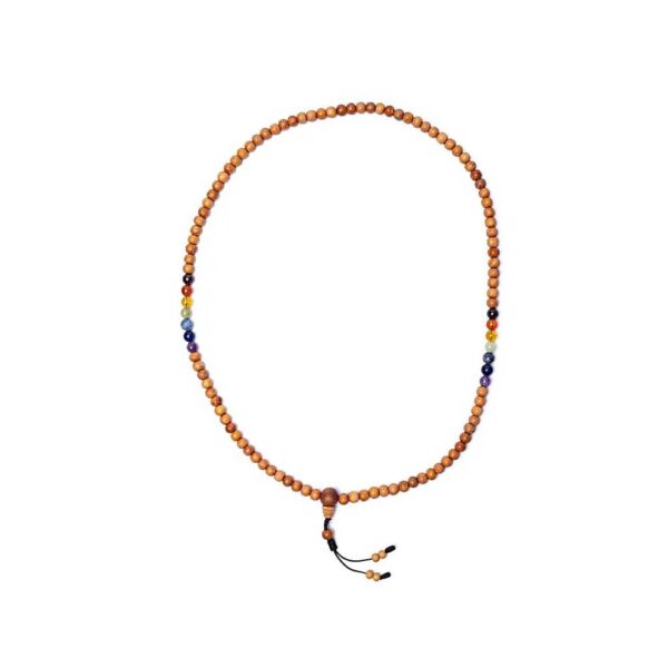 Mala chakra kadam 108 pärlor, 0,8 cm - Bild 3