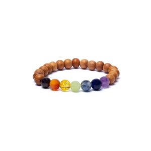 Armband chakra kadam elastiskt, 0,8 cm