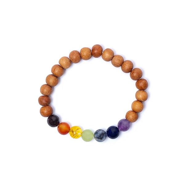 Armband chakra kadam elastiskt, 0,8 cm - Bild 2