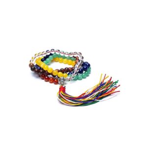 Mala Wisdom 111 pärlor, 0,8 cm