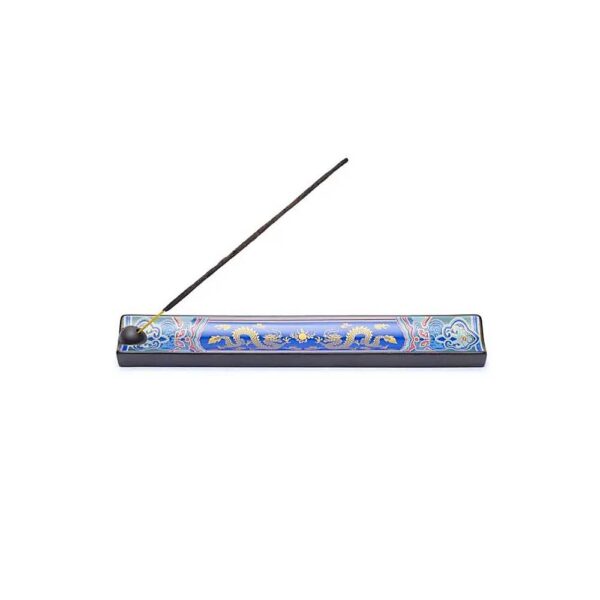 Keramisk rökelsehållare Drakar, 22,5 cm