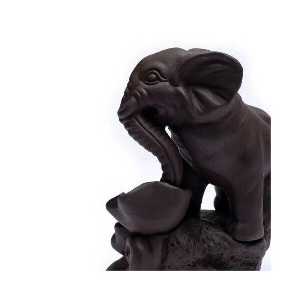 Backflow rökelsehållare Elefant, 12x9x17 cm - Bild 2