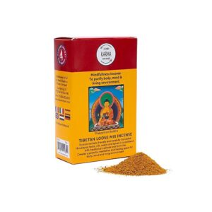 Tibetanskt rökelsepulver Mindfulness, ±130-140g