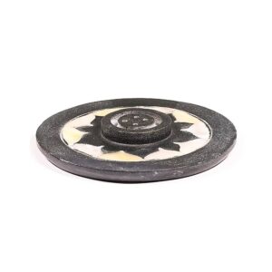 Rökelsehållare Lotus täljsten, 10x1,2 cm