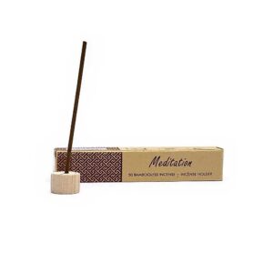Örtrökelse med hållare meditation, utan bambupinne, 34 g