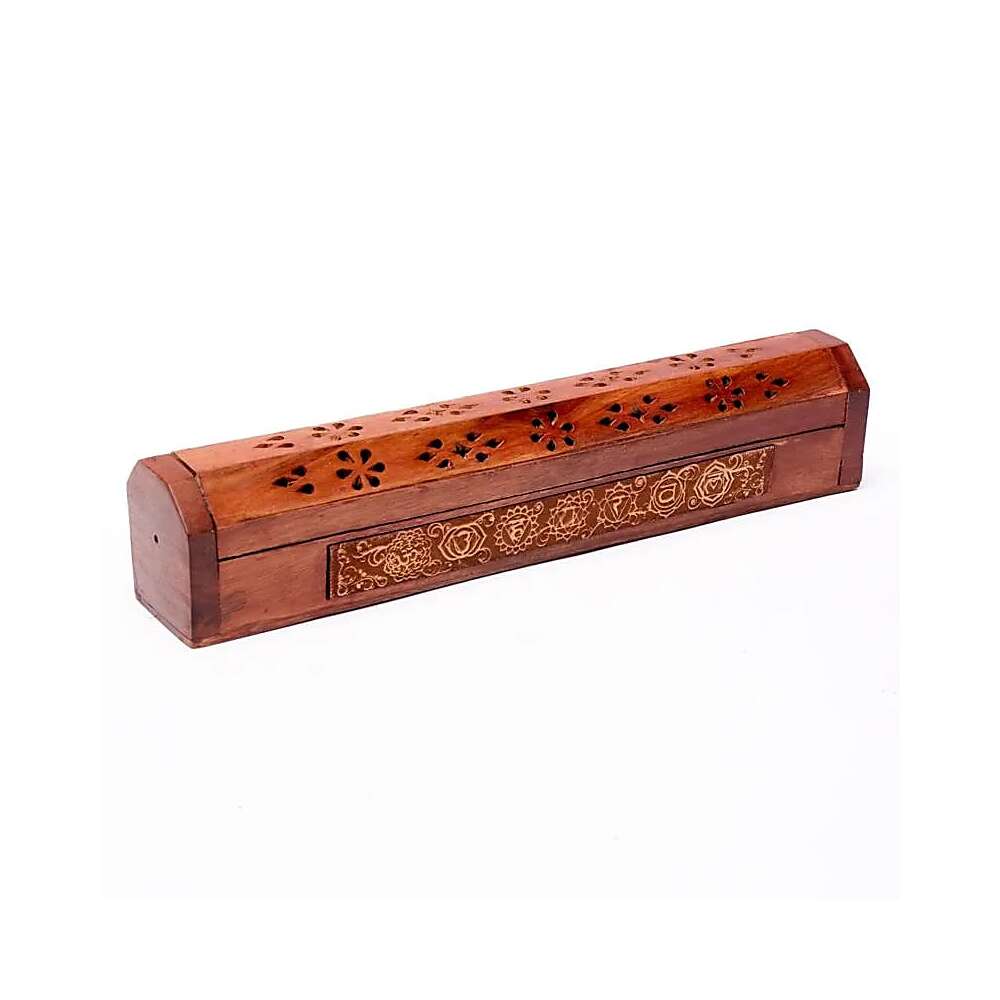 Rökelselåda 7 chakra, 31x5,5x6 cm