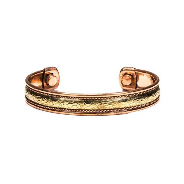 Armband i koppar, magnetiskt, set om 2 - Bild 3