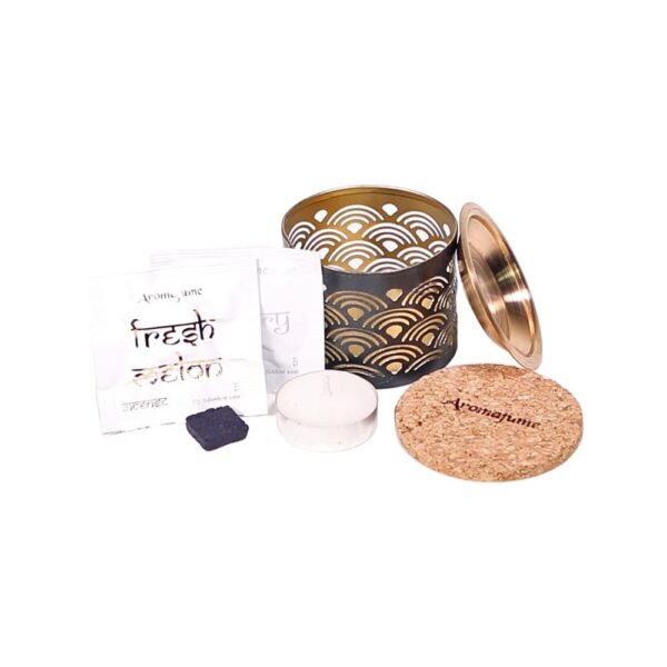 Aromafume Exotisk Rökelsediffusor Regnbåge, 100 g; 6,5x7 cm - Bild 4
