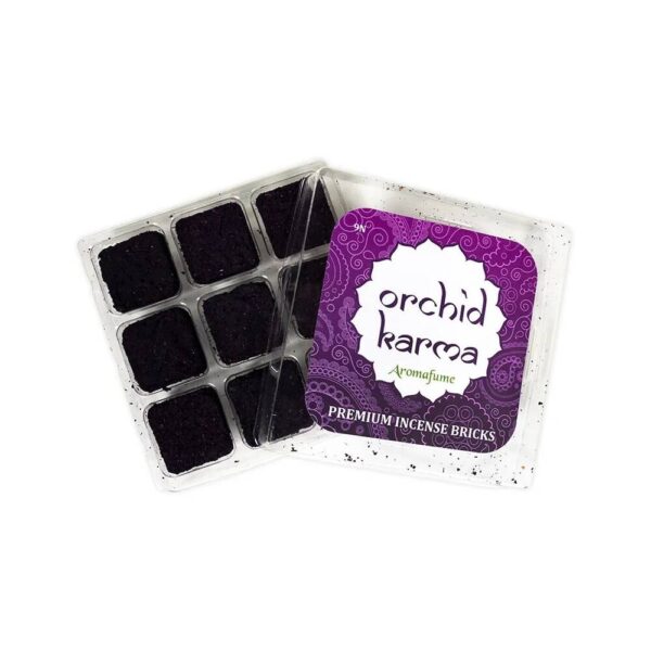 Aromafume rökelsebrickor Orkidé Karma, 40 g