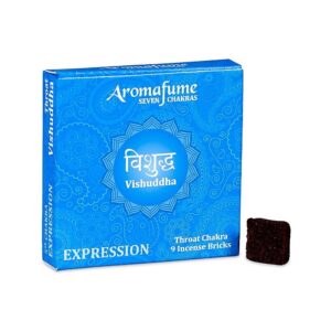 Aromafume Chakra rökelsebrickor 5:e chakrat, 40 g