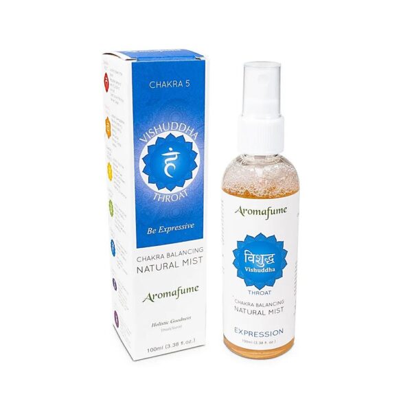 Luftfräschare spray Vishuddha 5:e chakra Aromafume, 100 ml