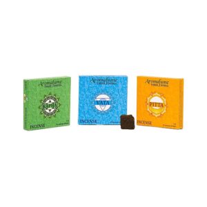 Aromafume rökelsebrickor 3 dosha kombipaket, 40 g