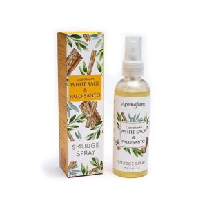 Smudge spray vit salvia och palo santo Aromafume, 100 ml
