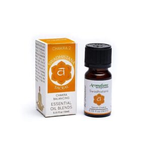 Eterisk oljeblandning av Swadishtana chakra Aromafume, 10 ml
