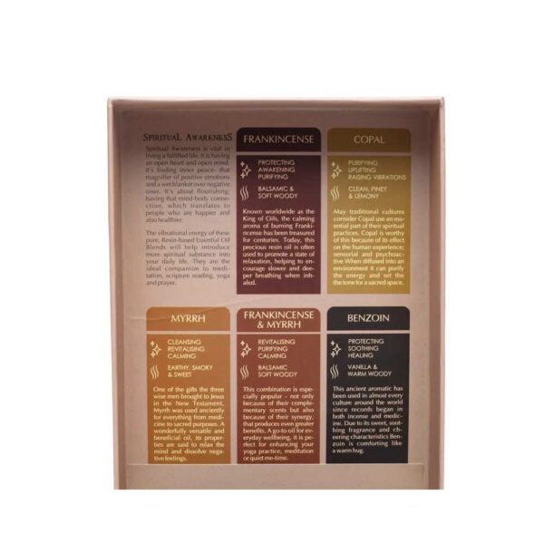 Harts eterisk olja, set om 5 Aromafume, 5x10 ml - Bild 2
