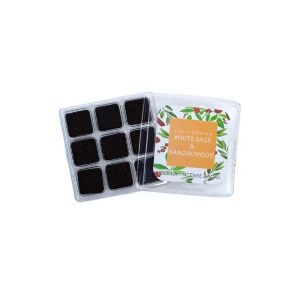 Aromafume rökelsebrickor vit salvia och sandelträ, 40 g - Bild 2
