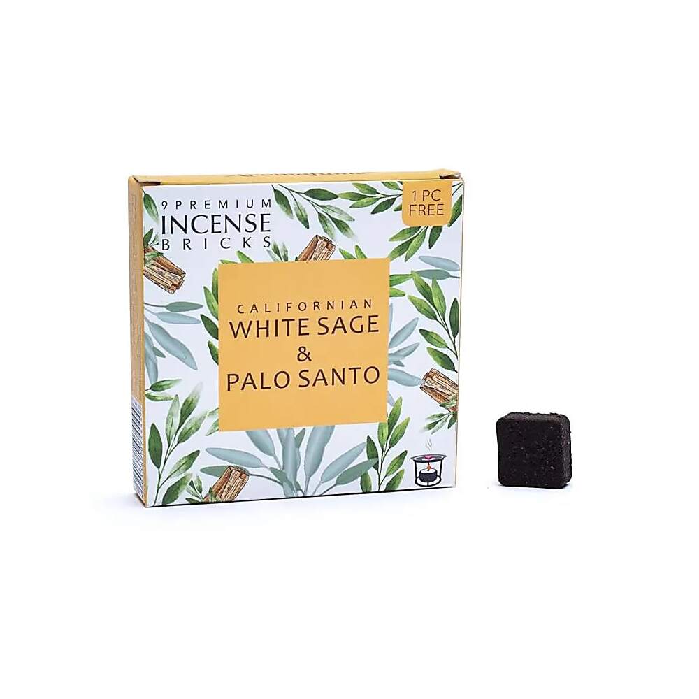 Aromafume rökelsebrickor vit salvia och palo santo, 40 g