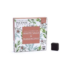 Aromafume rökelsebrickor vit salvia och frankincense, 40 g