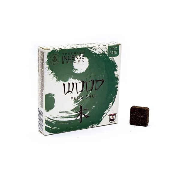 Aromafume Feng Shui rökelsebrickor Trä, 40 g