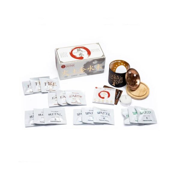 Aromafume Feng Shui set: Diffusor & rökelsebrickor, 160 g - Bild 3
