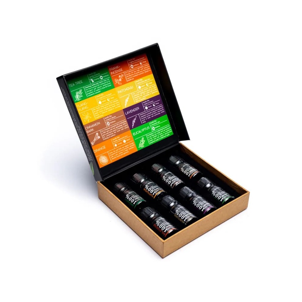 Eteriska oljor i set Feel Good, 8x10 ml